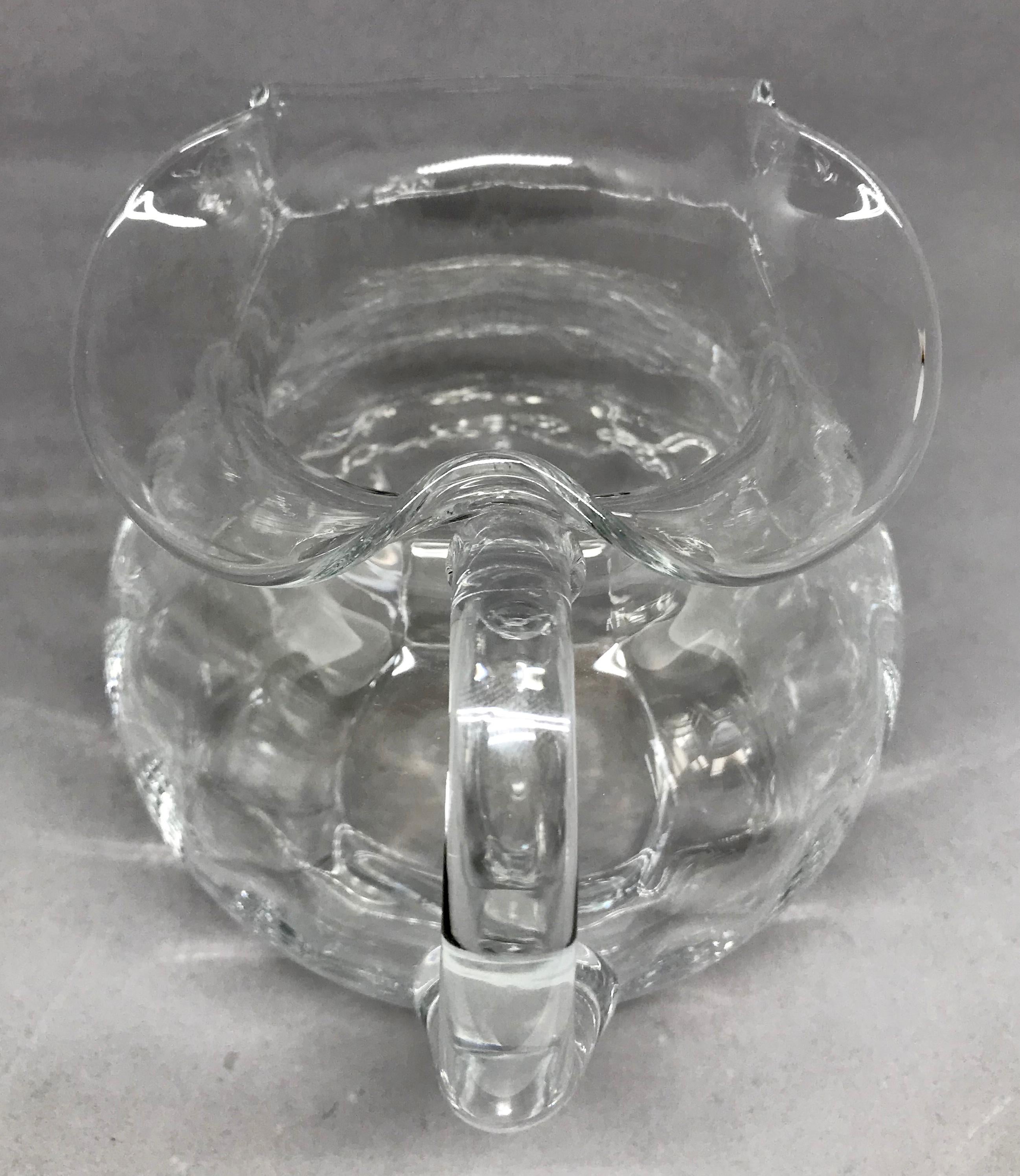 tiffany glass pitcher