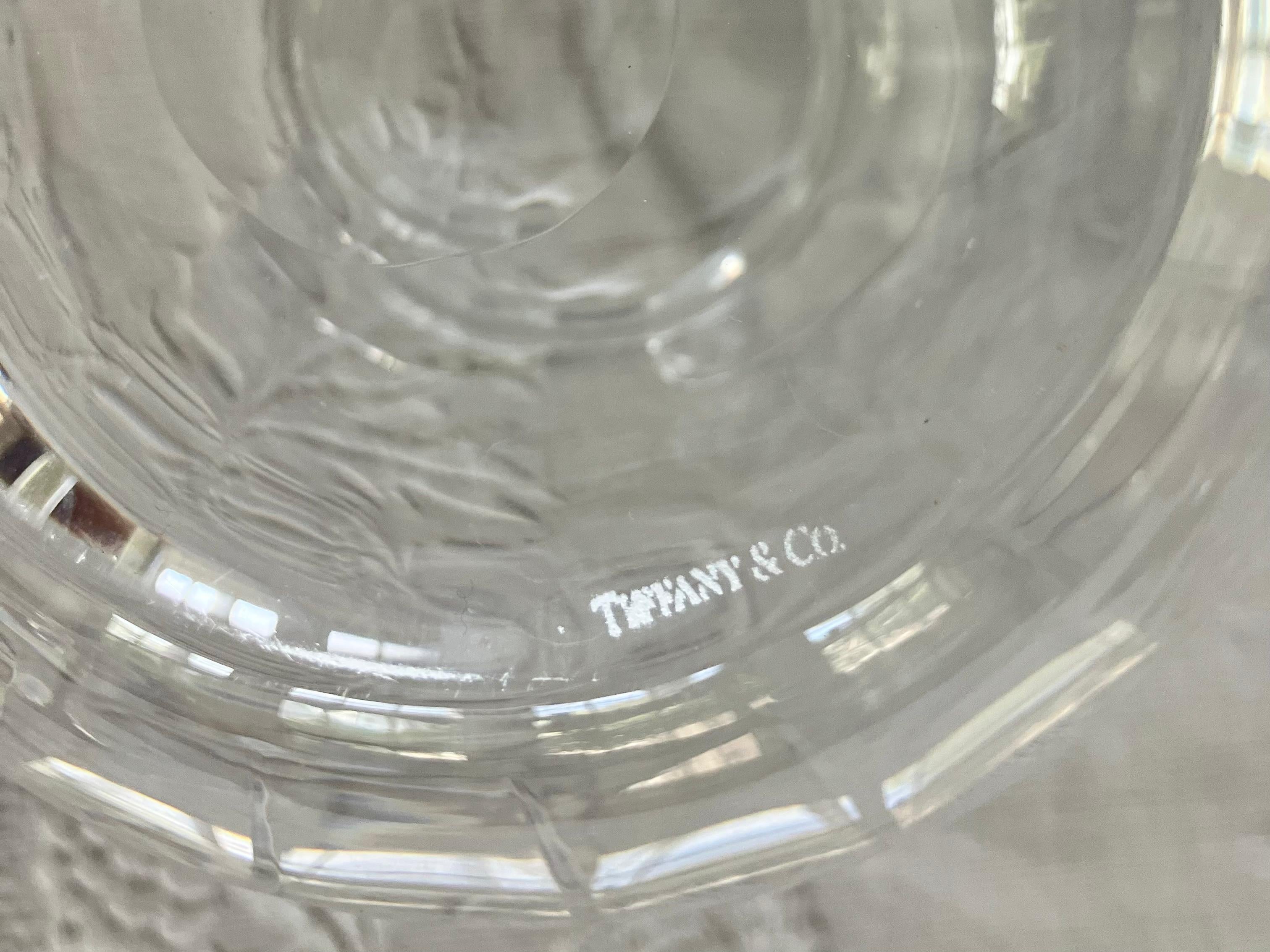 Tiffany & Co. Glass Pitcher For Sale 2