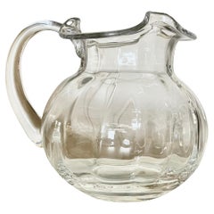 Vintage Tiffany & Co. Glass Pitcher
