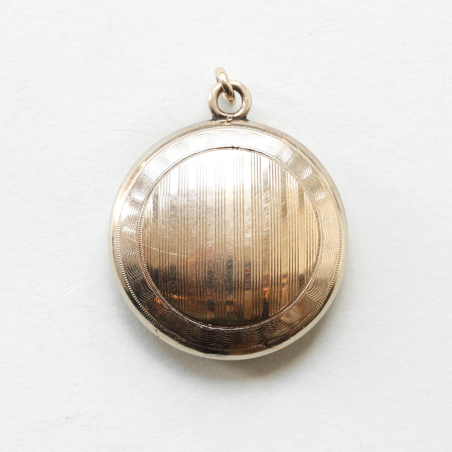 Tiffany & Co. Gold and Diamond Secret Locket In Excellent Condition In Amsterdam, NL
