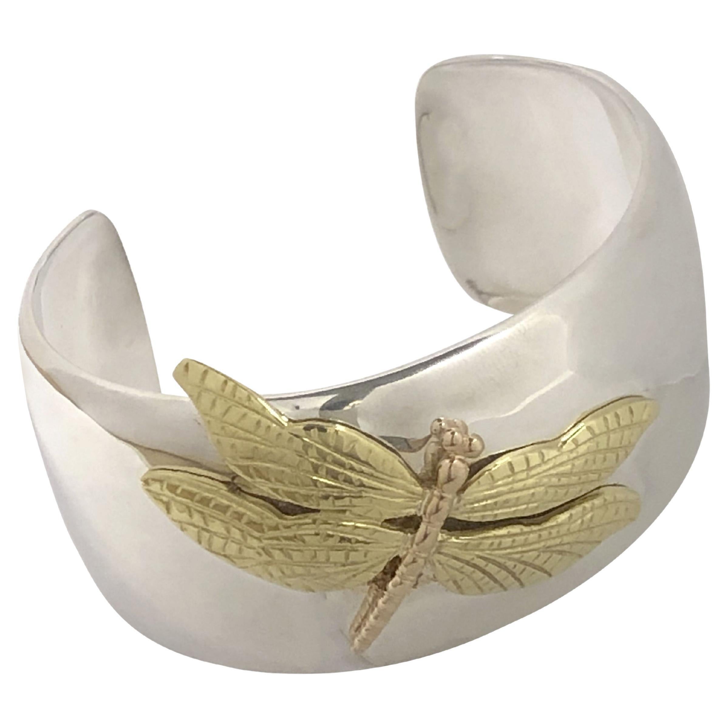 Tiffany
Co. Bracciale Dragonfly in oro e sterlina