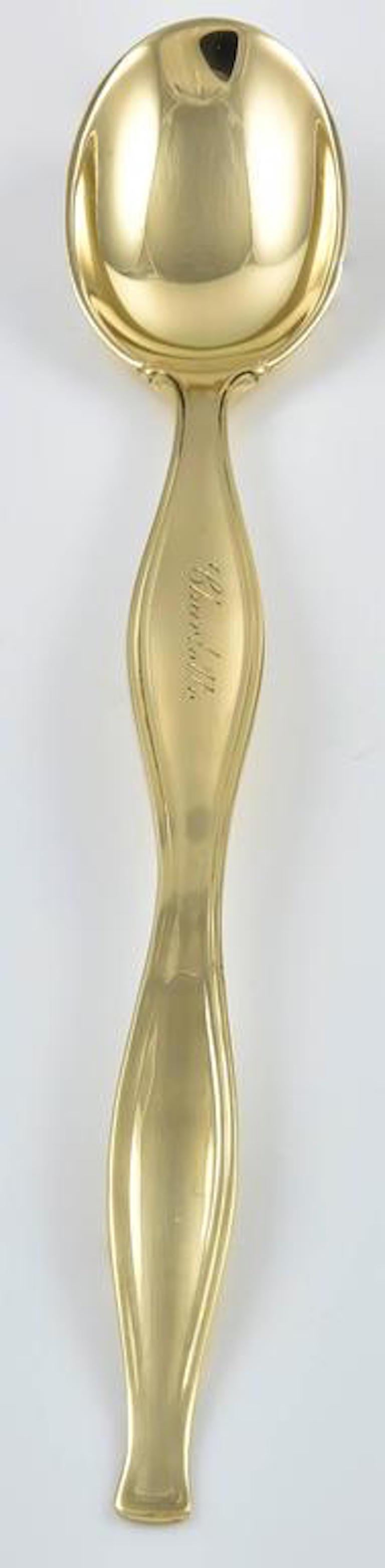 baby gold spoon