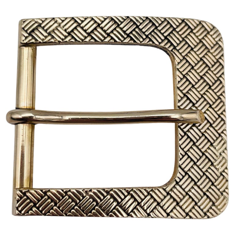 Tiffany and Co. Gold Belt Buckle For Sale at 1stDibs