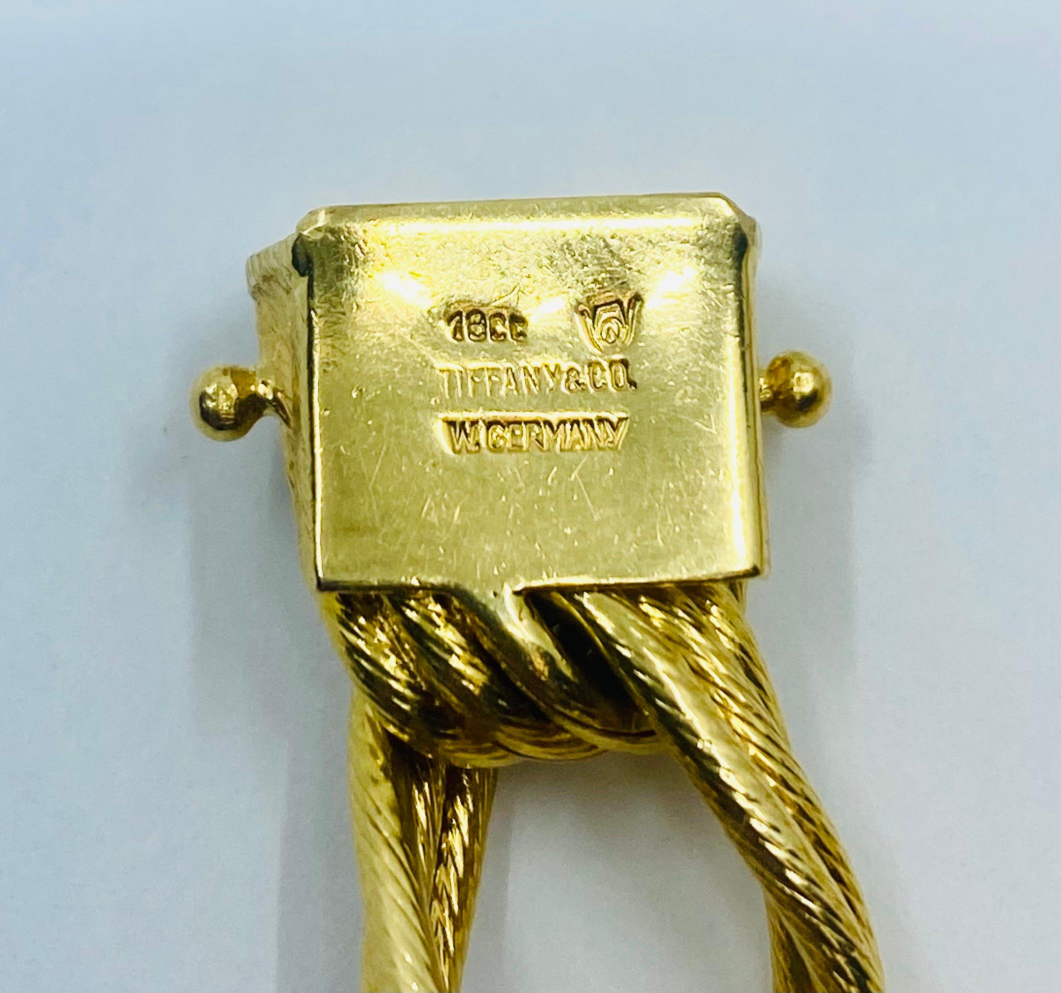 Tiffany & Co. Bracelet en or tressé en vente 2