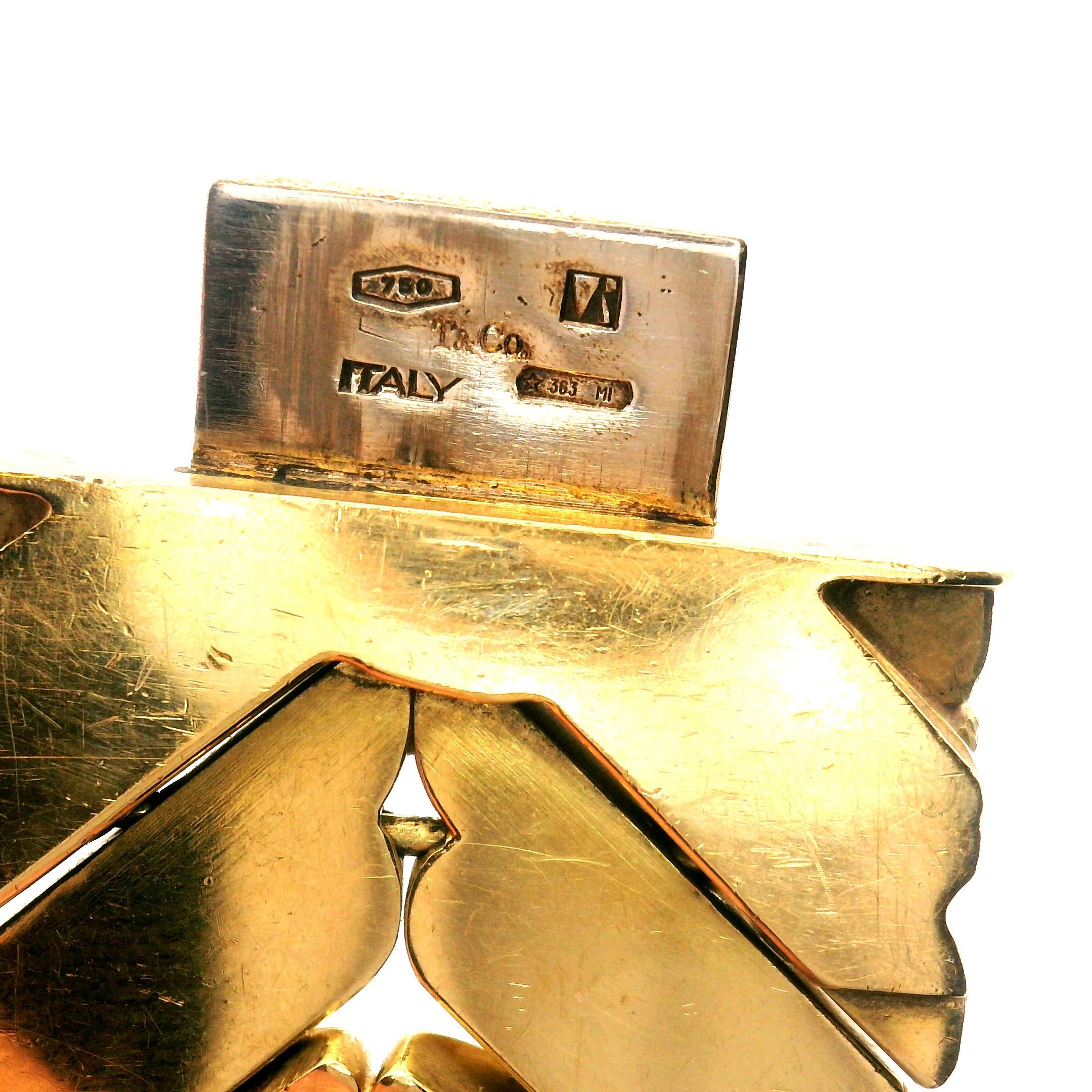 De las mujeres Tiffany & Co. Pulsera de oro en venta