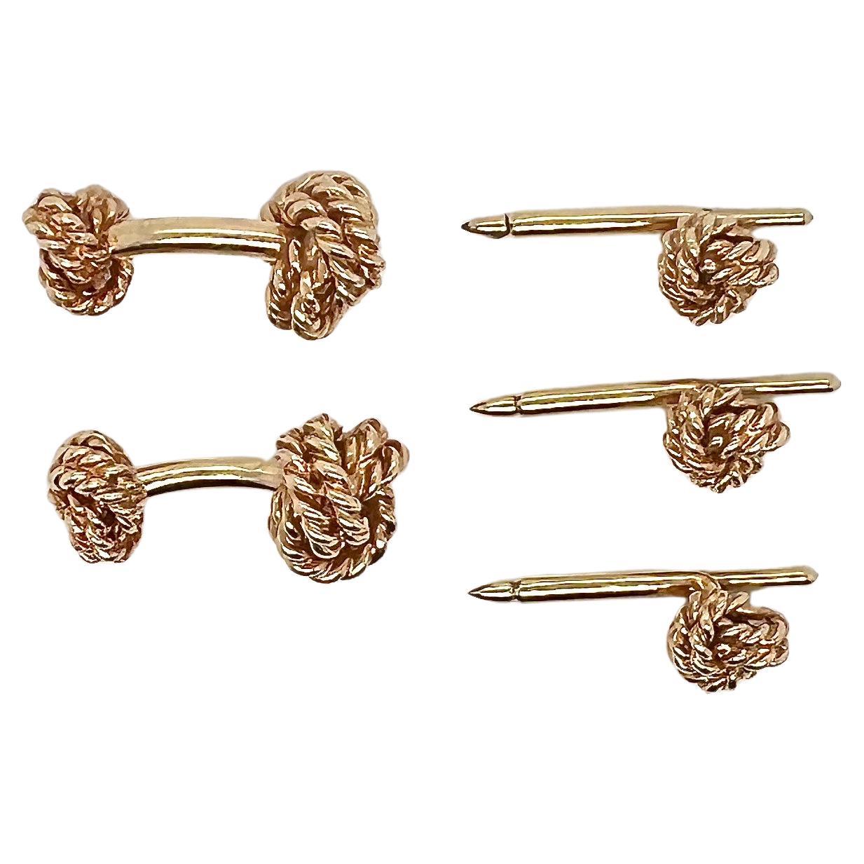 Tiffany & Co. Gold Dress Set - 14kt