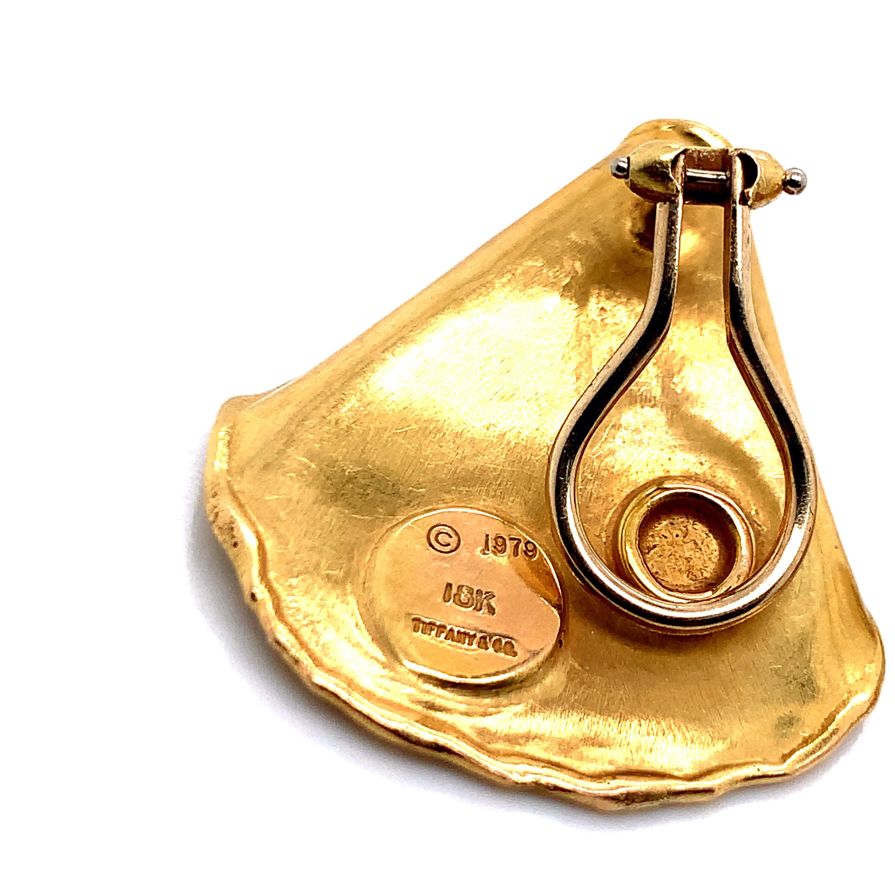 Women's Tiffany & Co. Gold Ear Clips For Sale
