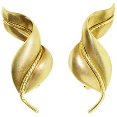 Tiffany & Co. Gold Ear Clips