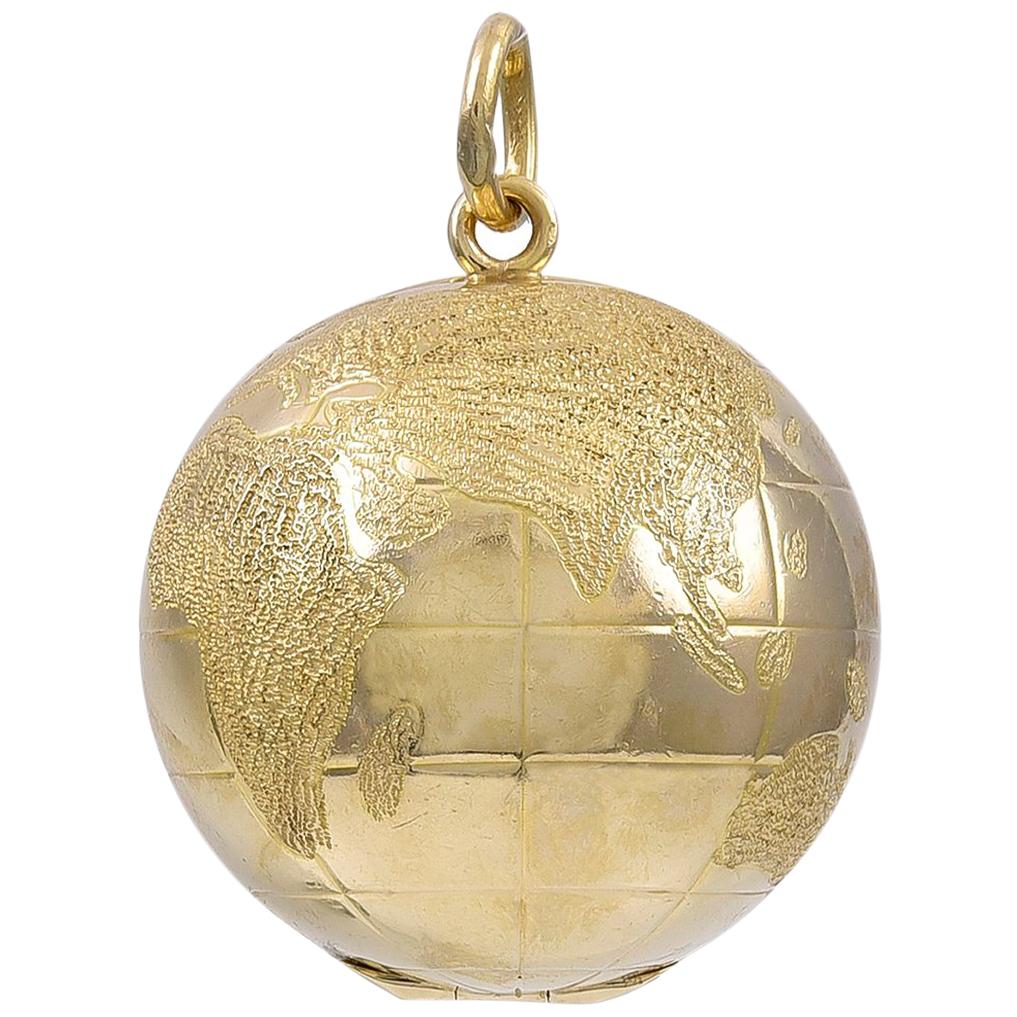 Tiffany & Co. Gold Globe Locket