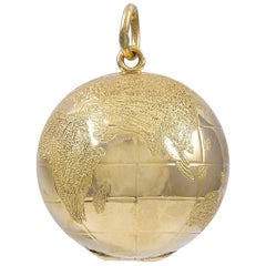 Vintage Tiffany & Co. Gold Globe Locket