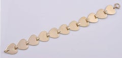 Tiffany & Co. Gold Heart Bracelet