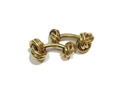 Tiffany & Co. Manschettenknöpfe und Knöpfe mit Goldknoten