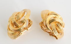Tiffany & Co. Gold Knot Earrings