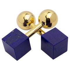 Gemelli Tiffany & Co. in oro e lapislazzuli