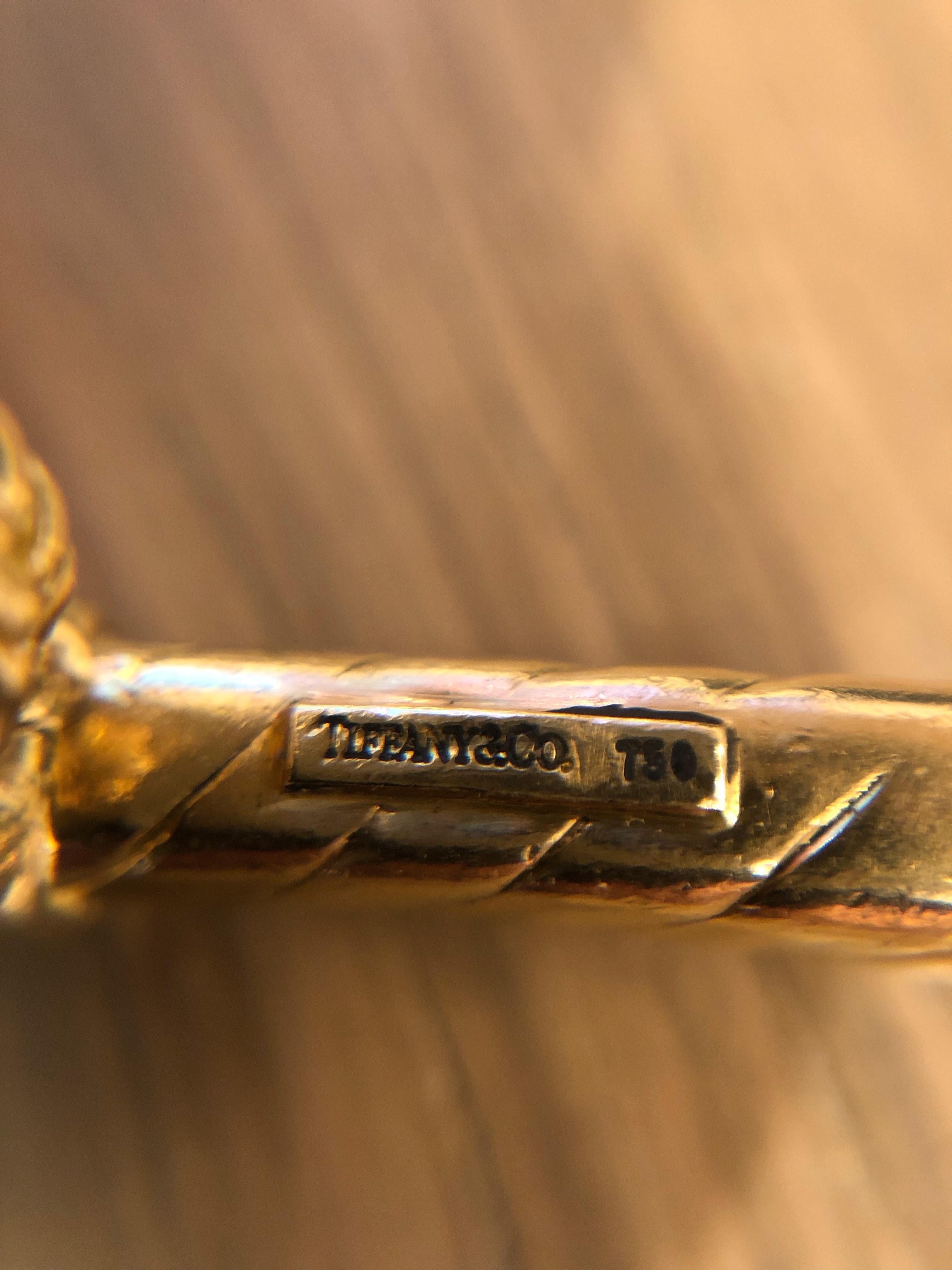Tiffany & Co. Gold Link Bracelet 1