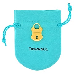 Tiffany & Co. Gold Lock Pendant 18k