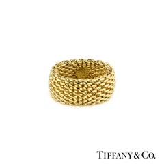 Tiffany & Co. Gold Mesh Somerset Ring