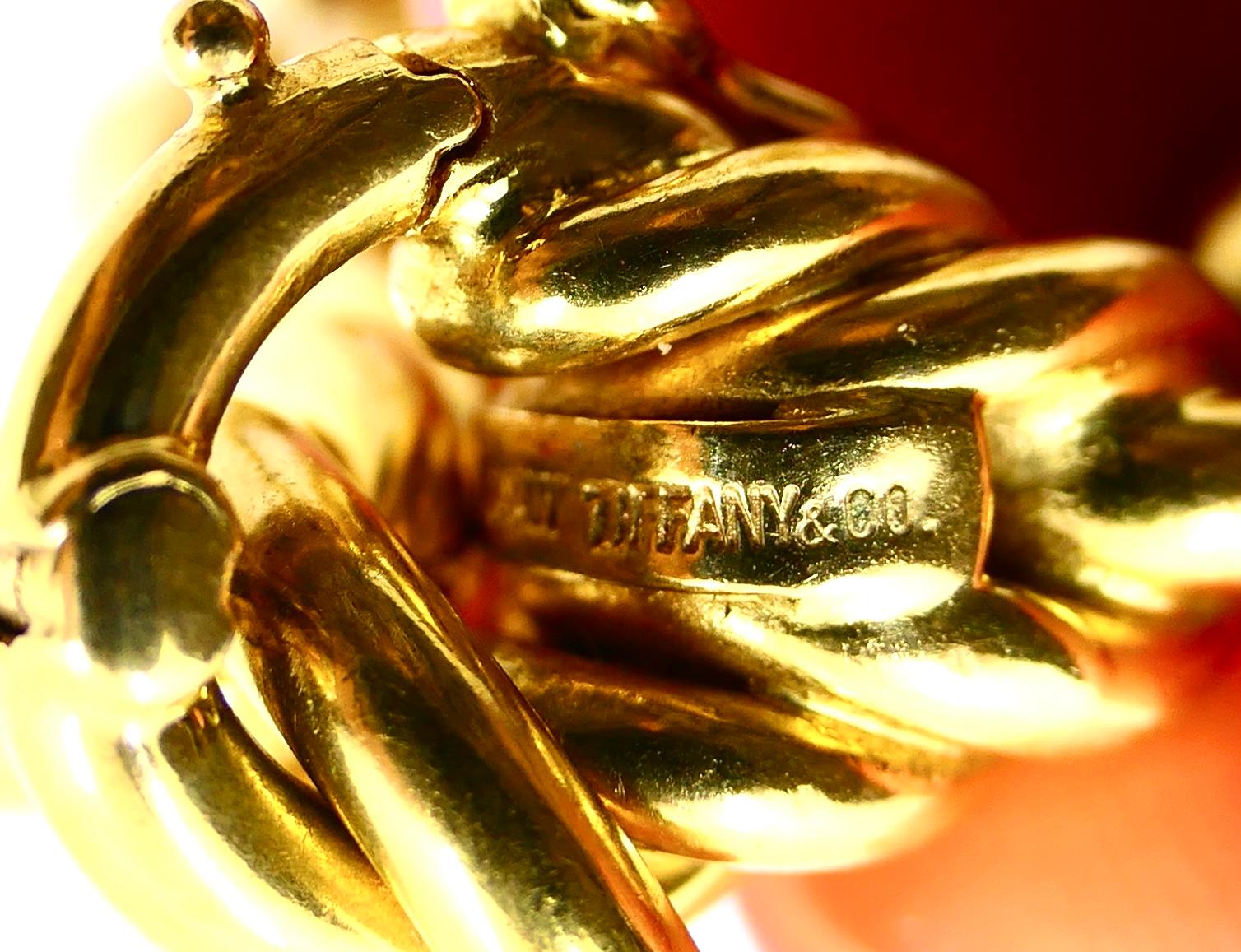 Tiffany & Co. Collana in oro 18k con catena a corda in vendita 5