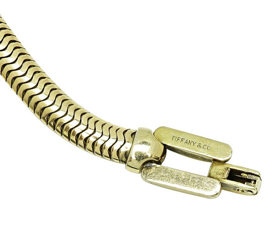 da uomo o donna Tiffany & Co. Collana d'oro in vendita