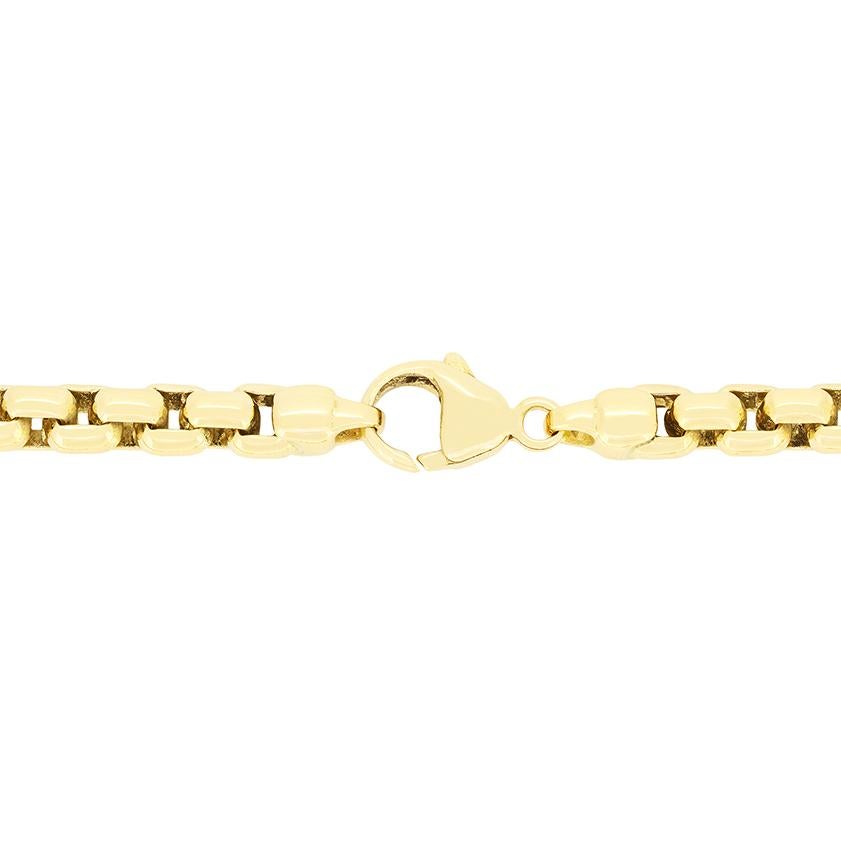 Tiffany & Co. Chaîne à maillons ovale en or Unisexe en vente
