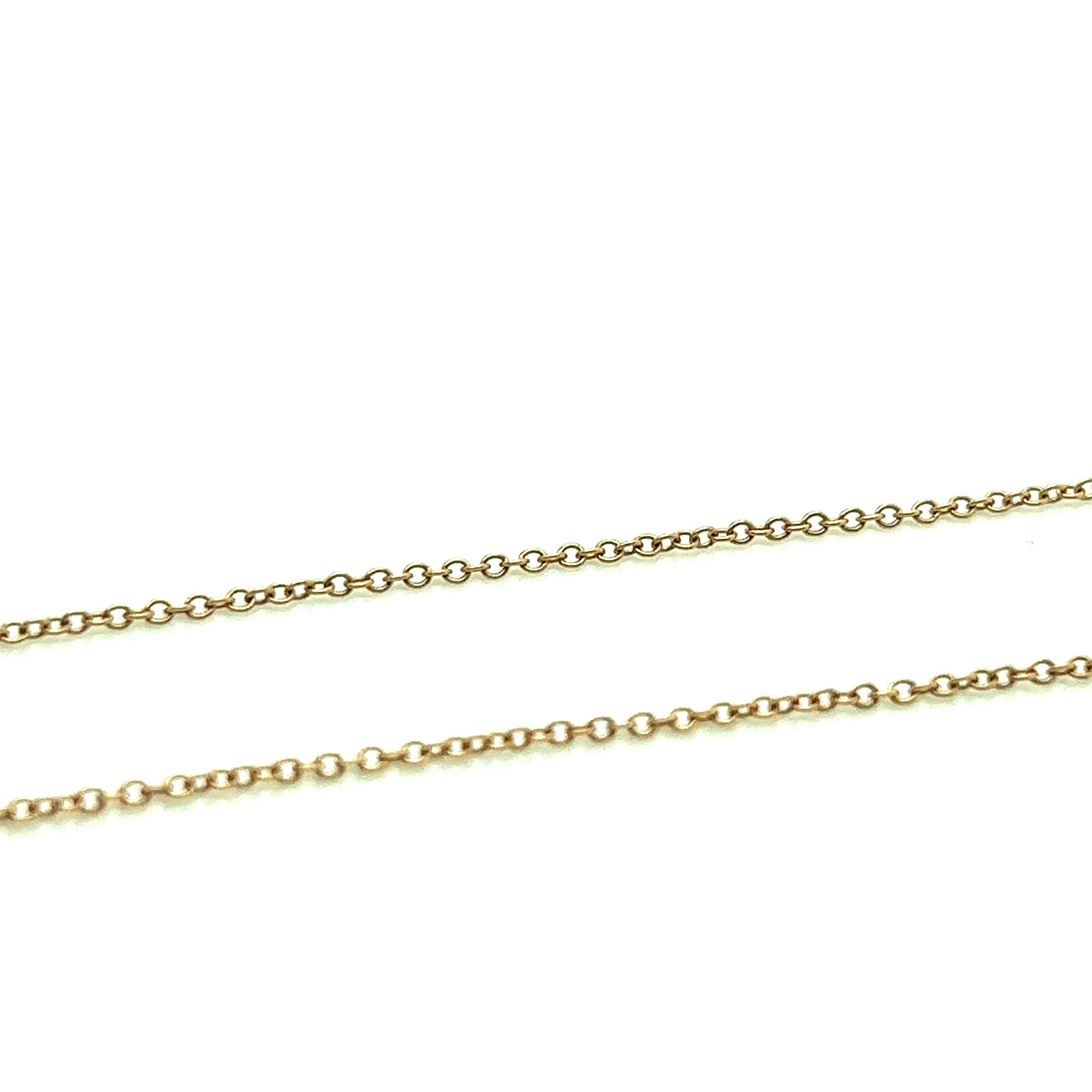 Tiffany & Co. Gold Pendant Locket  1