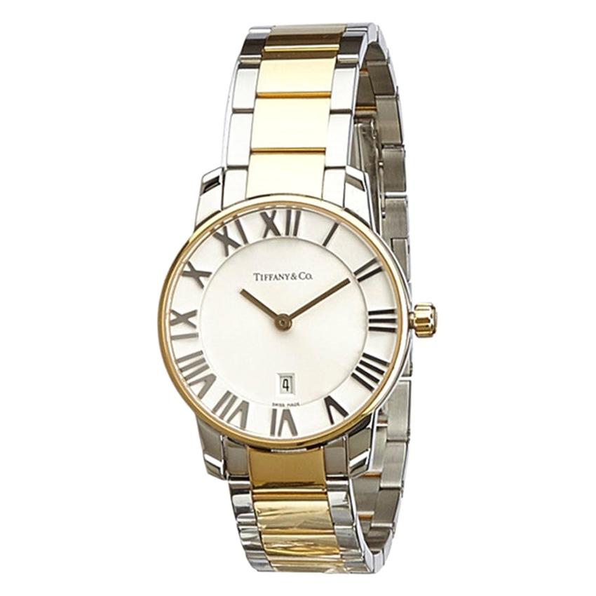 Tiffany & Co. Gold-Plated Stainless Steel Atlas Watch