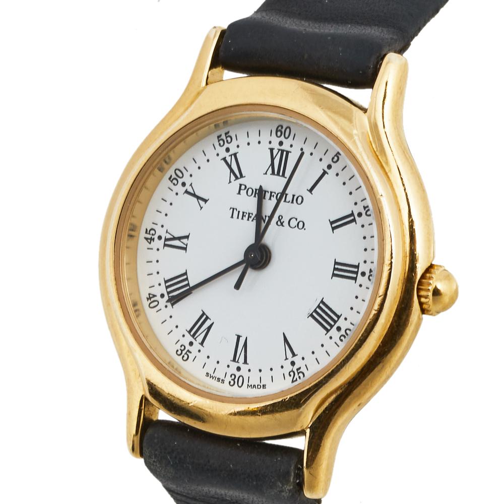 tiffany co portfolio watch