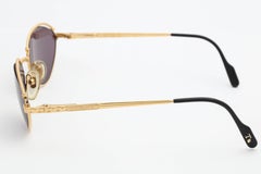 Tiffany & Co. Gold Plated Vintage Sunglasses T416 23K