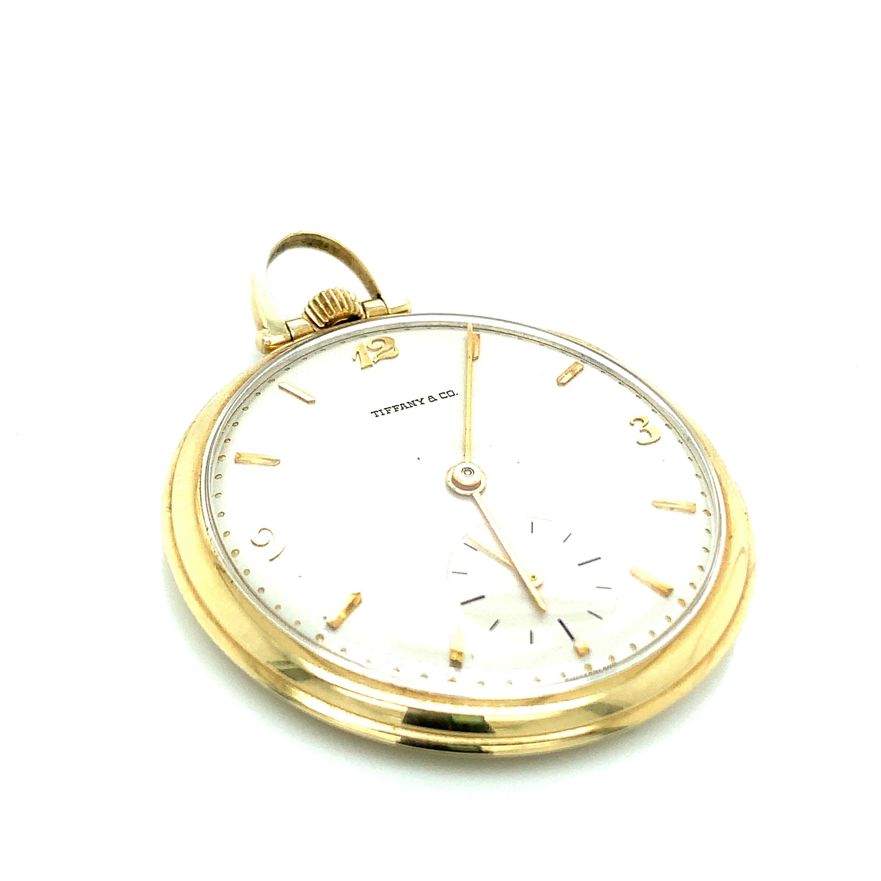 tiffany & co 14k gold watch
