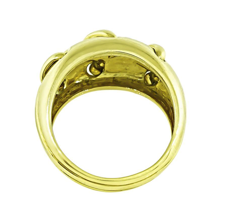 Tiffany & Co Gold Ring In Good Condition For Sale In New York, NY