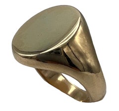 Tiffany & Co. Gold Signet Ring 14k, 1950-1960’S