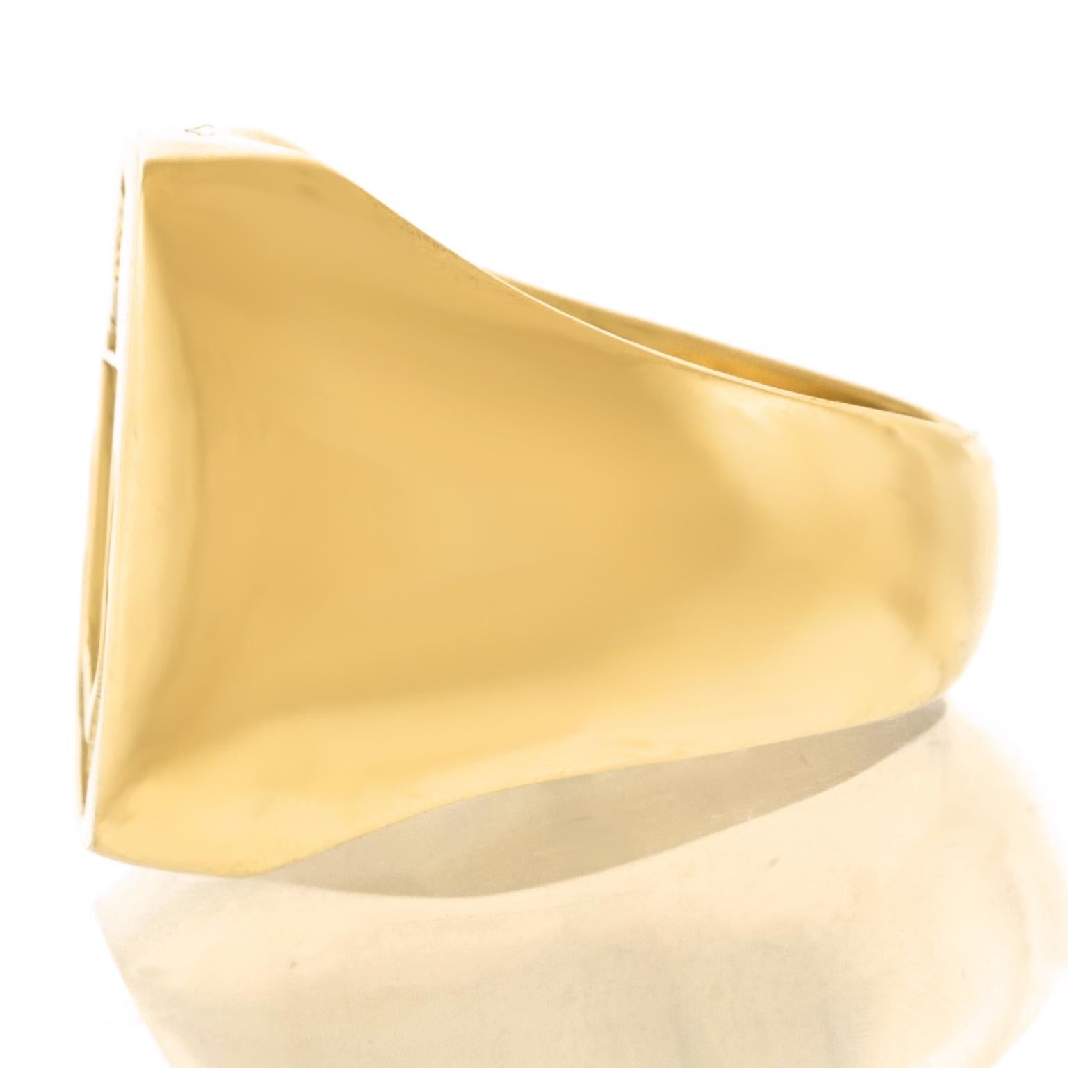 Women's or Men's Tiffany & Co. Gold Signet Ring