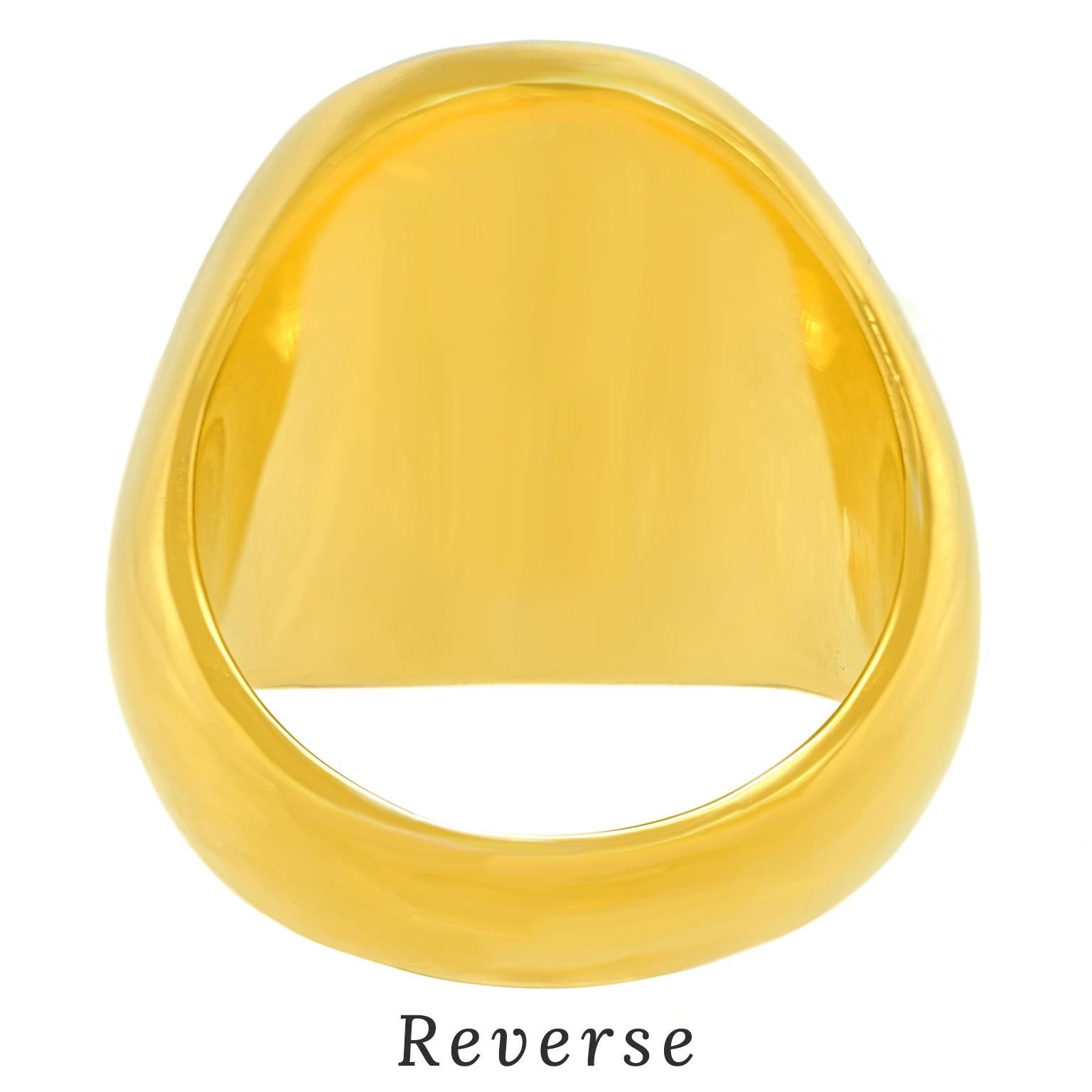 Tiffany & Co. Gold Signet Ring For Sale 5