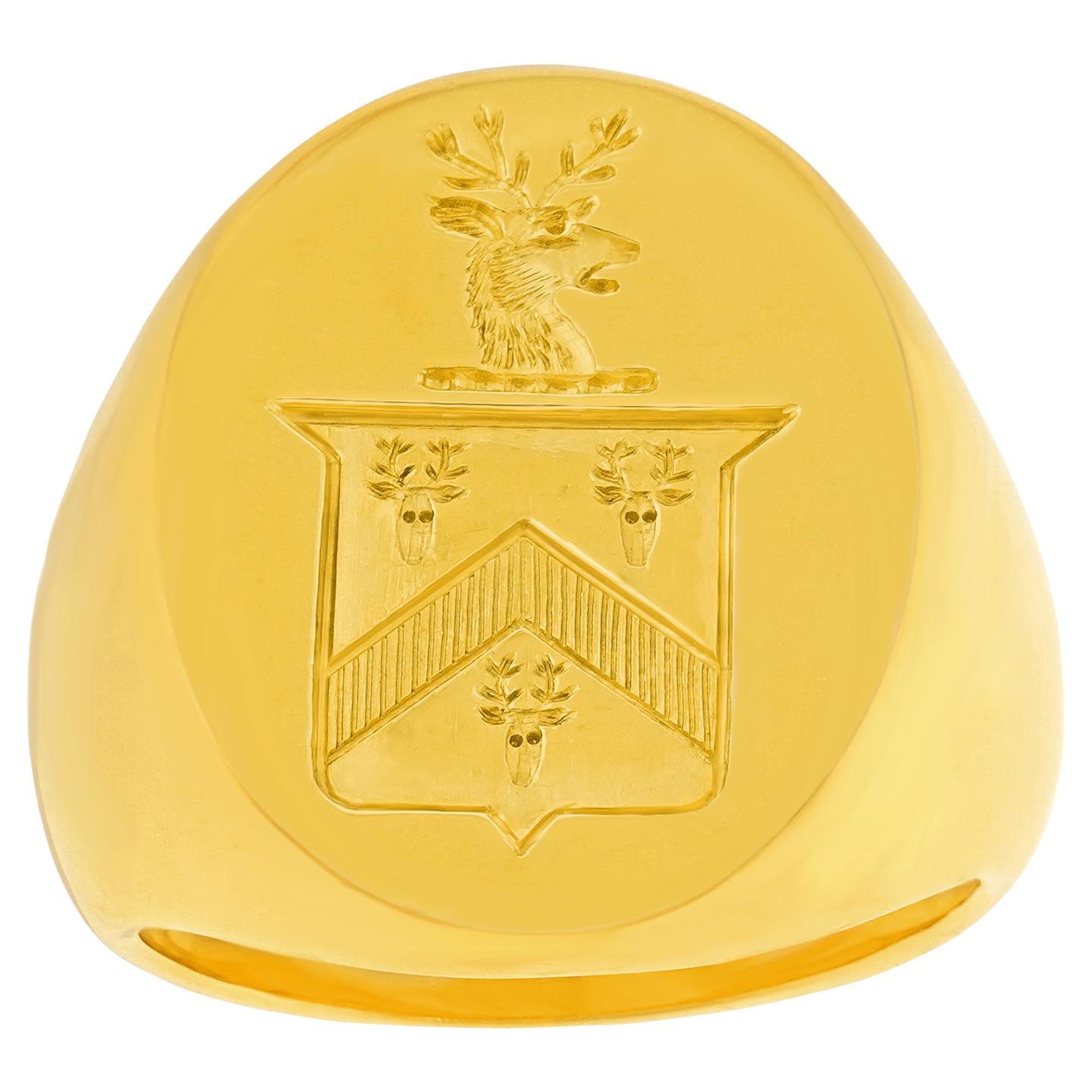 Tiffany & Co. Gold Signet Ring