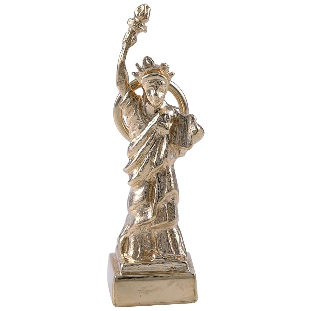 Tiffany & Co. Gold Statue of Liberty Charm