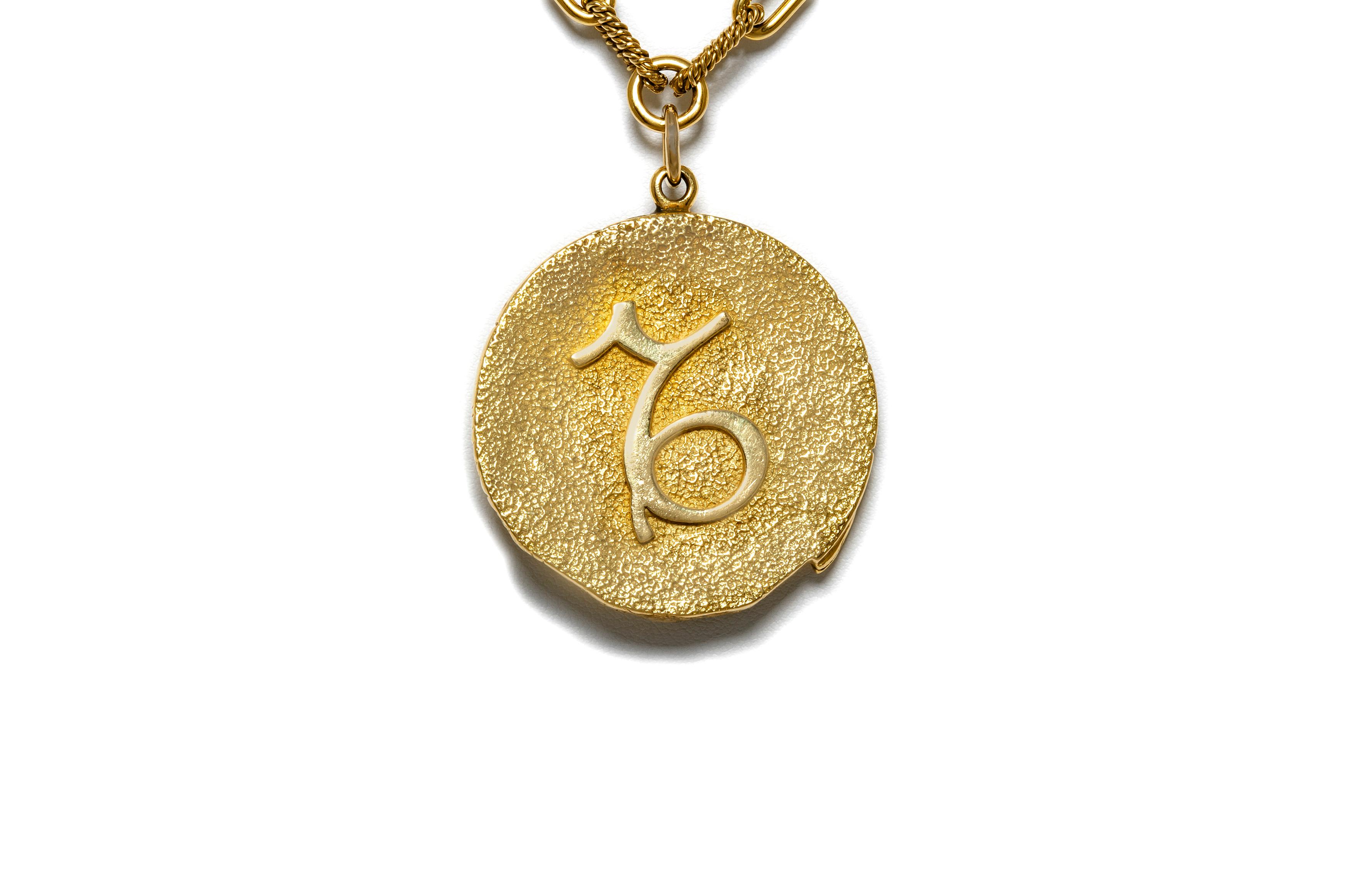 tiffany zodiac pendant