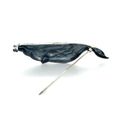 Tiffany & Co Goose Brooch Sterling Silver Estate