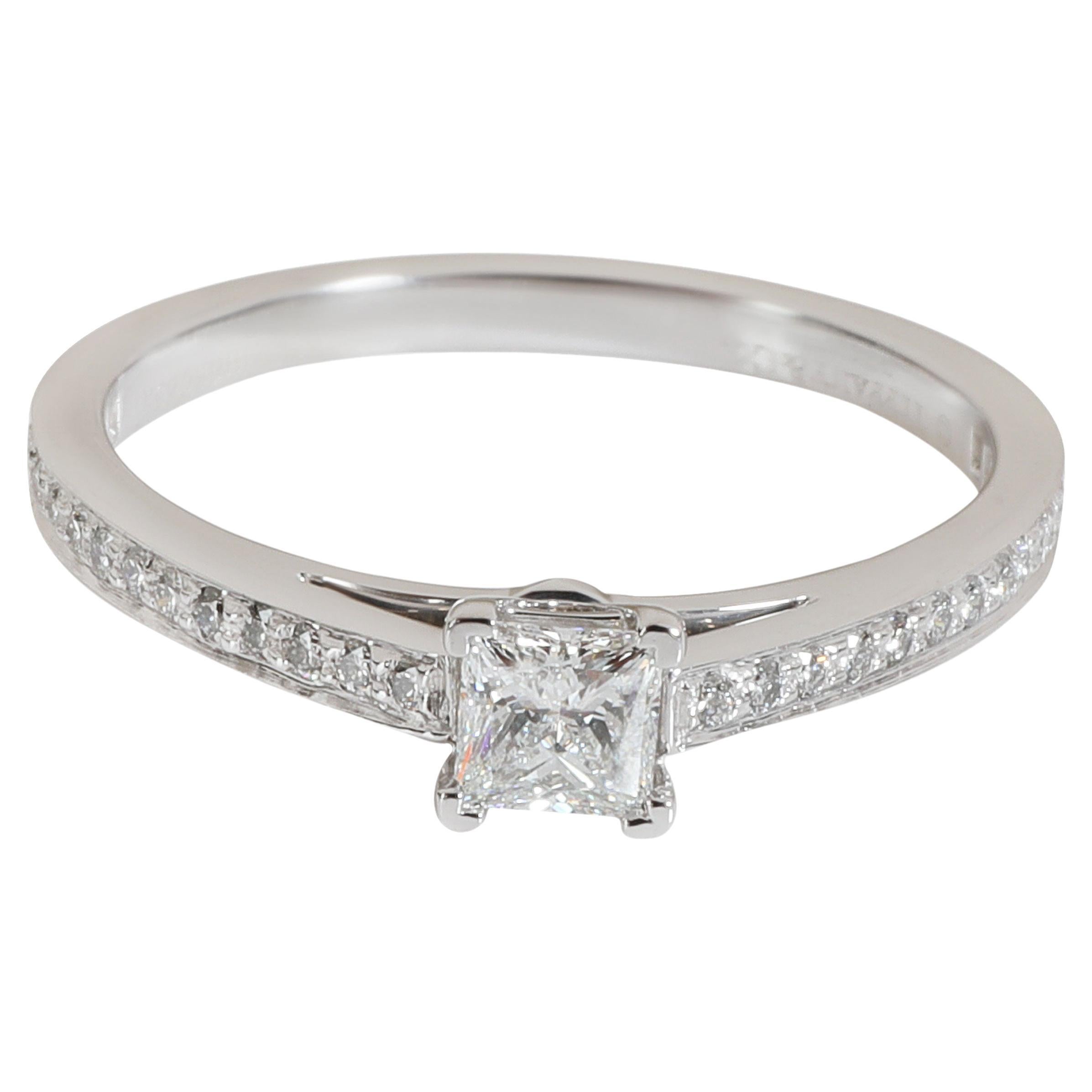 Tiffany & Co. Grace Diamond Engagement Ring in Platinum D VS1 0.35 Ct