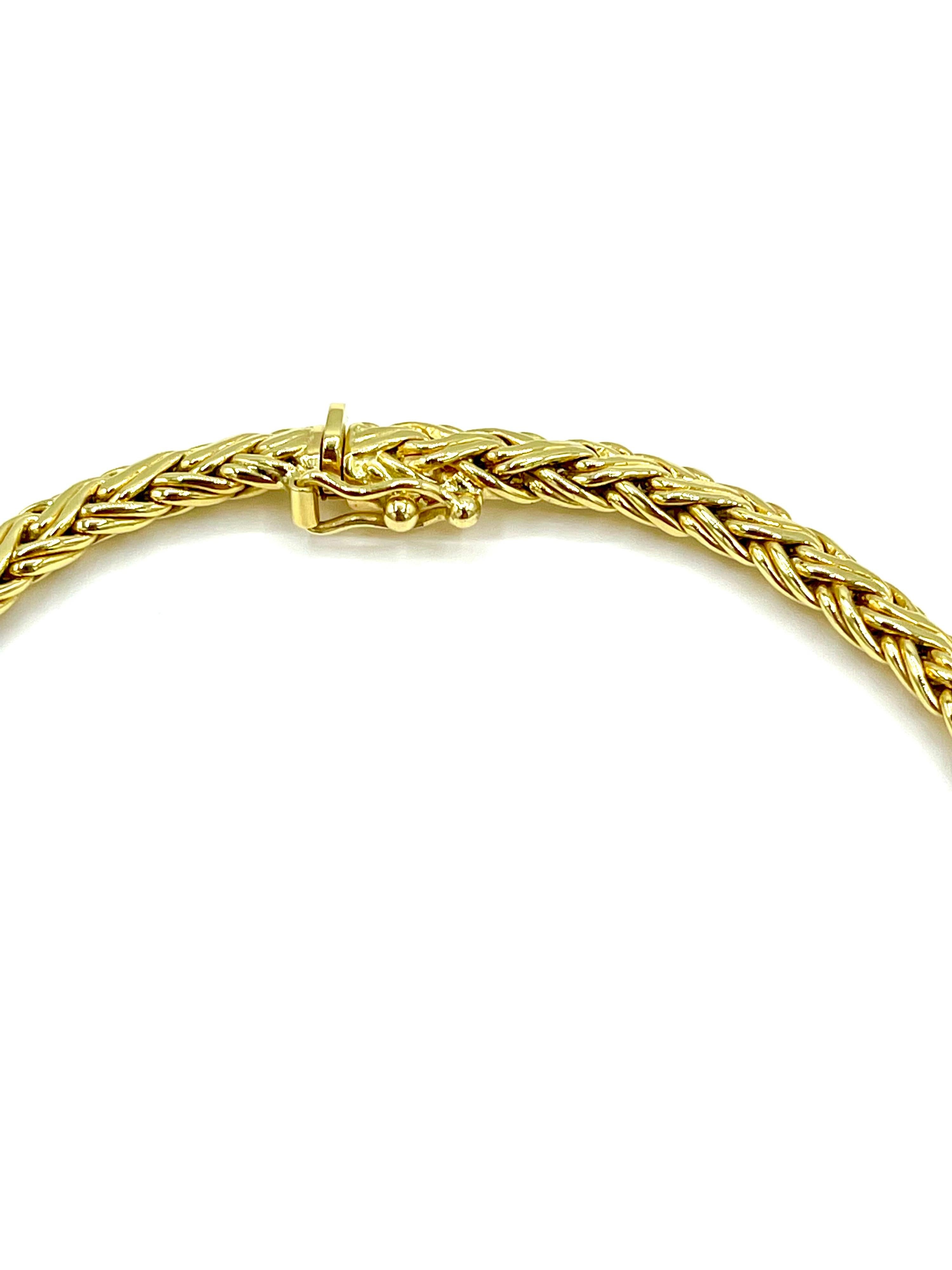 tiffany hardwear gold necklace