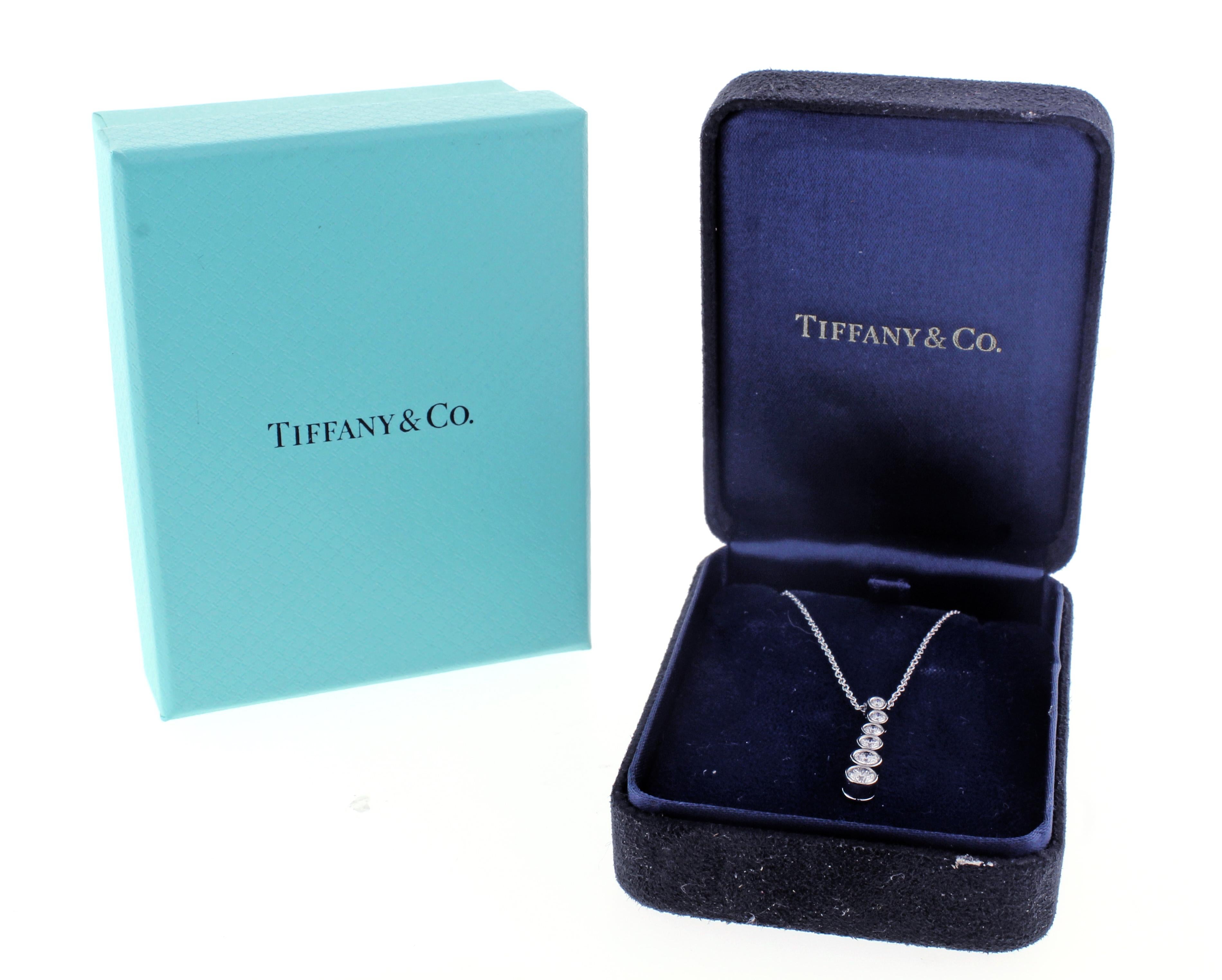 tiffany graduated necklace