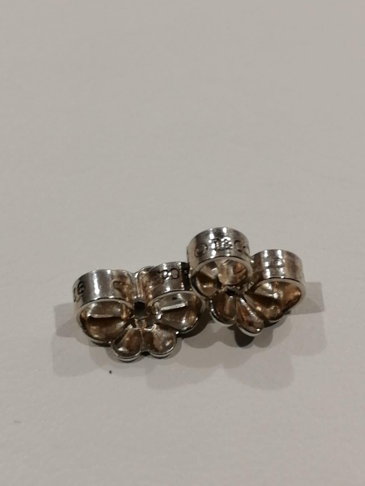 Abgestufte Kugelperlen-Ohrringe von Tiffany & Co, 925 Sterlingsilber, Sterlingsilber im Zustand „Hervorragend“ in MELBOURNE, AU