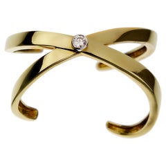 Tiffany & Co. Graffiti Paloma Picasso Diamond Bangle Cuff Bracelet