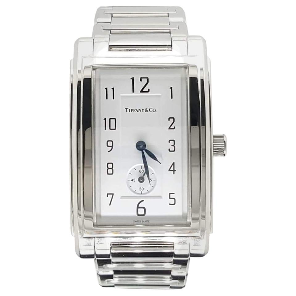 Tiffany & Co Grand Quartz Resonator Quartz Stainless Wristwatch