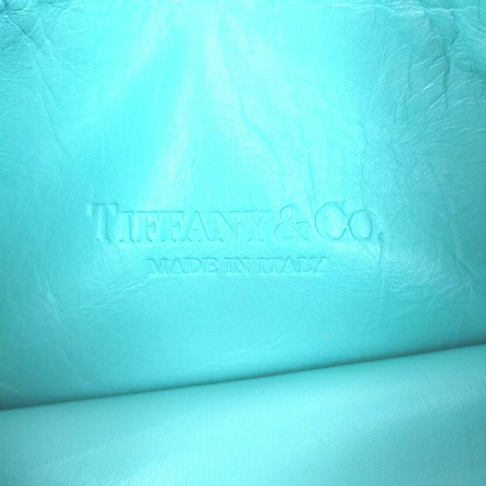 Tiffany & Co. Green Reversible Tote with Pouch 861655 2