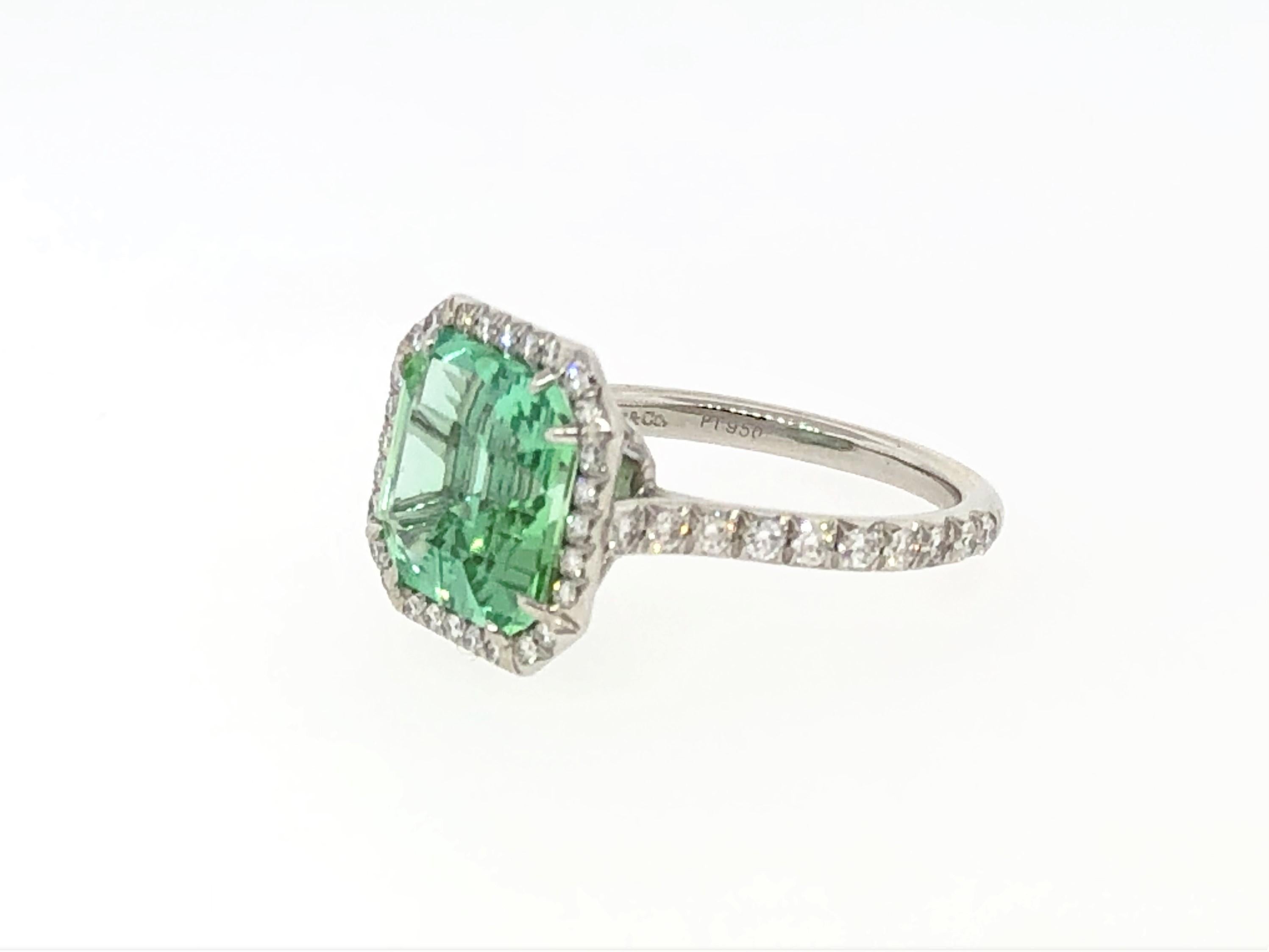 green tourmaline ring tiffany