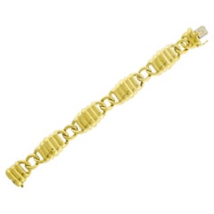 Used Tiffany & Co. Grooved Link Bracelet
