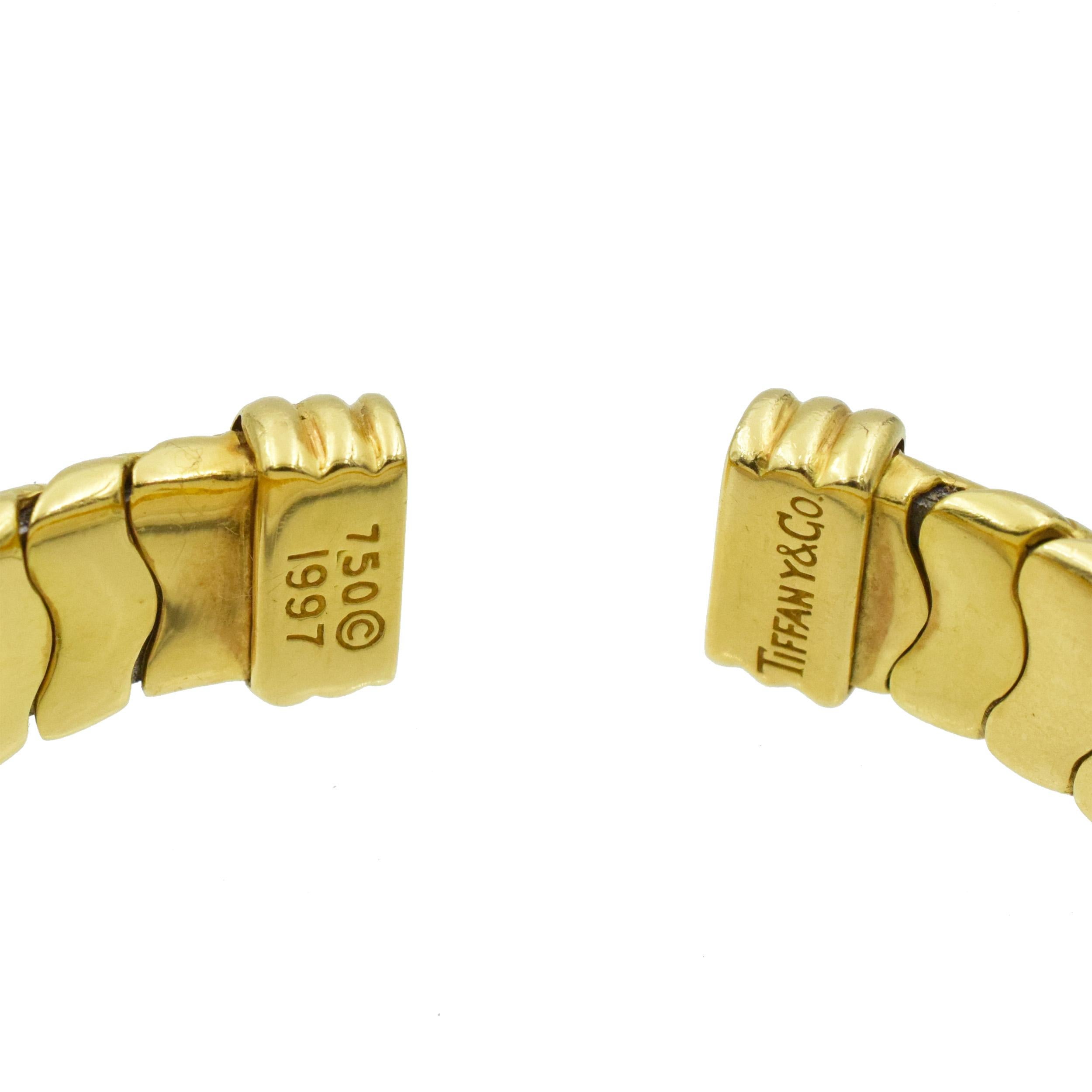Tiffany & Co. Ensemble de bracelets, bagues et boucles d'oreilles en or 'Vannerie en vente 3