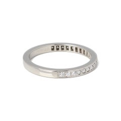 Tiffany & Co. Half Diamond Eternity Ring