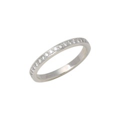 Tiffany & Co. Half Diamond Eternity Ring