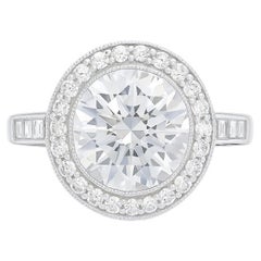Platin Solitaire-Ringe